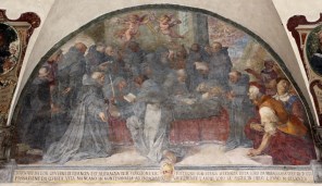 성 후고와 성 소스테네오의 죽음_by Bernardino Poccetti_photo by Sailko_in the Basilica of the Most Holy Annunciation in Firenze_Italy.jpg